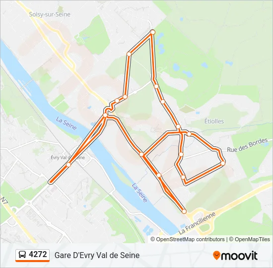 4272 Bus Line Map