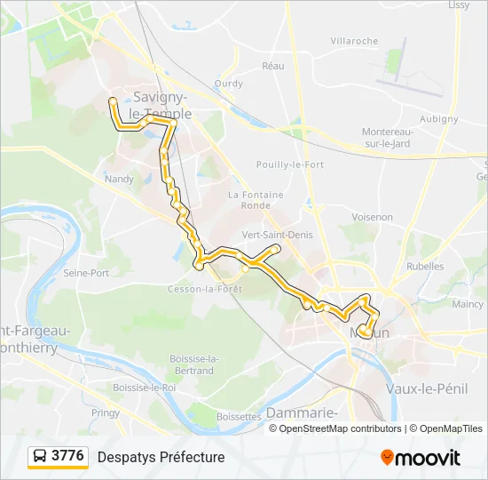 3776 Bus Line Map
