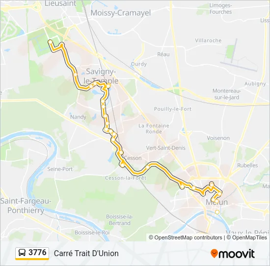 3776 Bus Line Map
