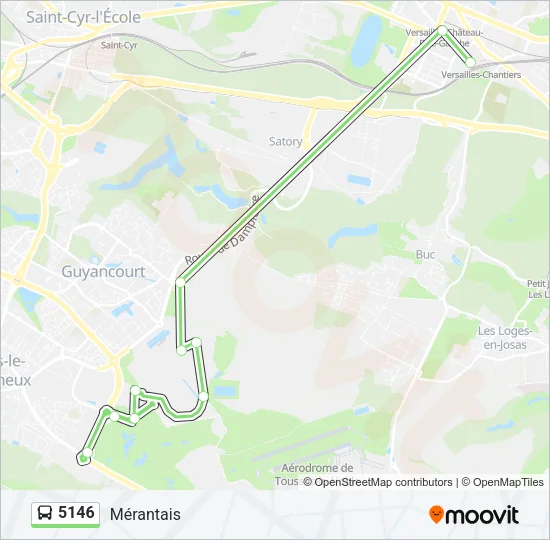 5146 Bus Line Map