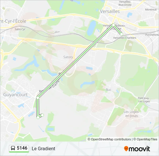 5146 Bus Line Map