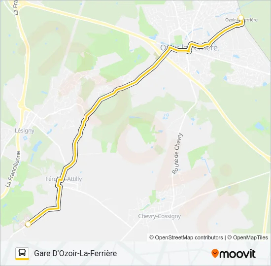 TÀD 3144 Bus Line Map