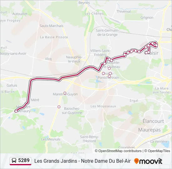 5289 Bus Line Map