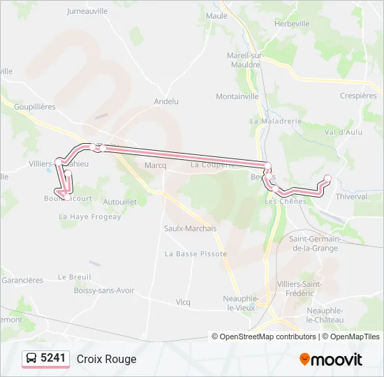 5241 Bus Line Map