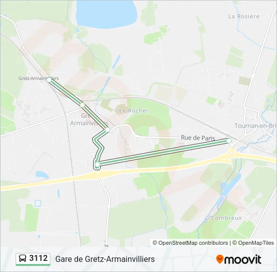 3112 Bus Line Map