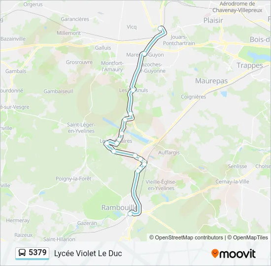5379 Bus Line Map