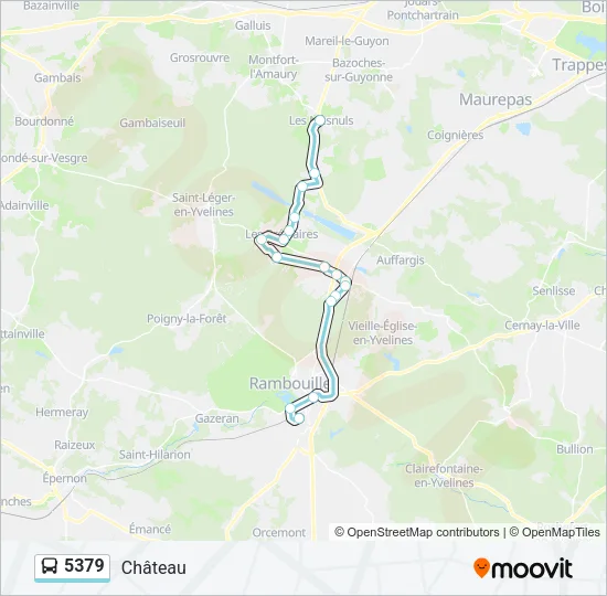5379 Bus Line Map