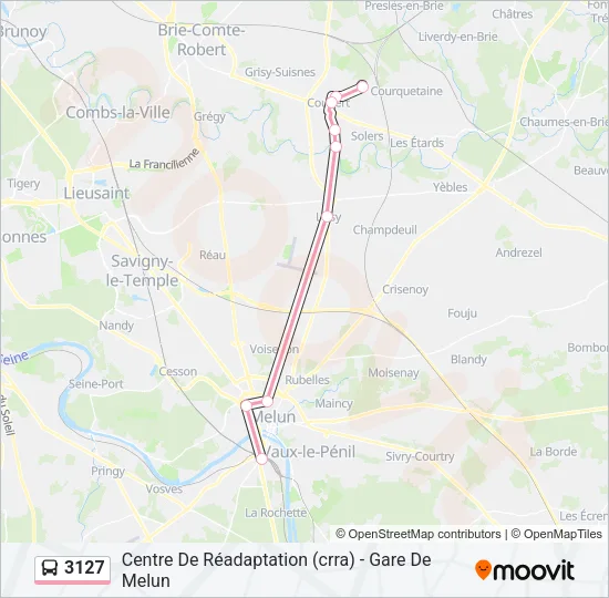 3127 Bus Line Map