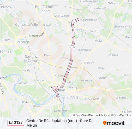 3127 Bus Line Map