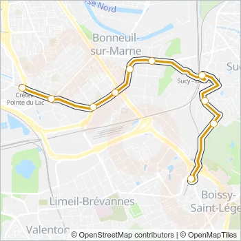 N32 Bus Line Map