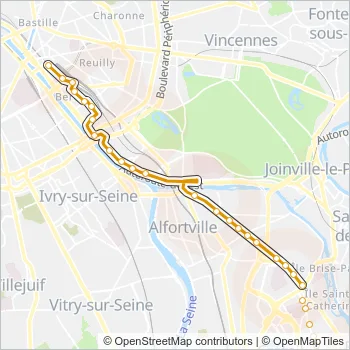 N32 Bus Line Map