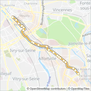 N32 Bus Line Map