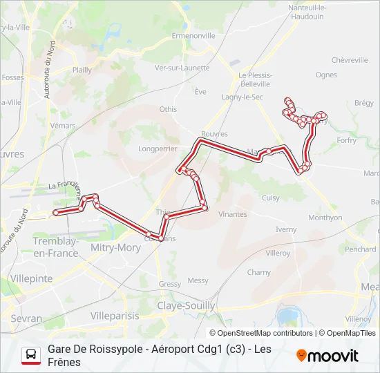 FILÉO SP Bus Line Map
