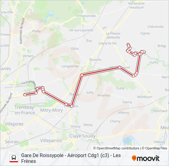 FILÉO SP Bus Line Map