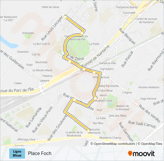 559 Bus Line Map