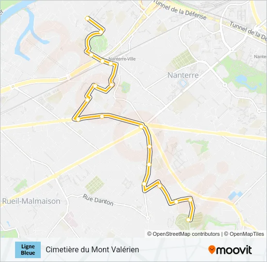 559 Bus Line Map