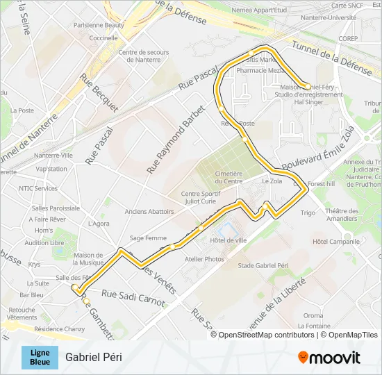 559 Bus Line Map