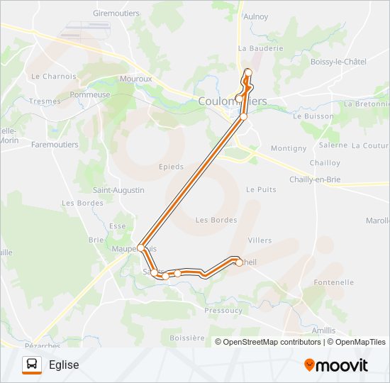 02C(2452) Bus Line Map