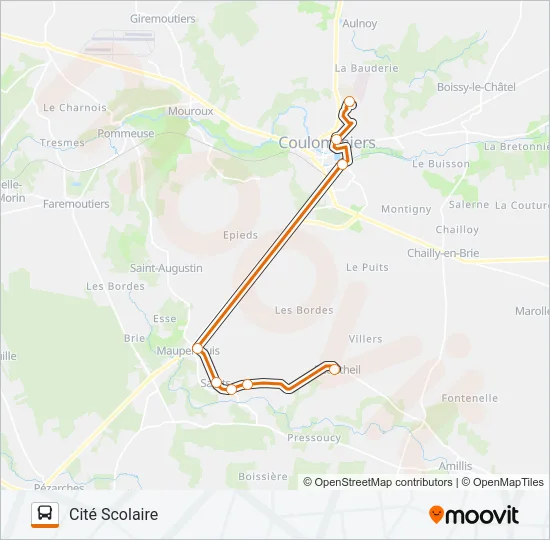 02C(2452) Bus Line Map