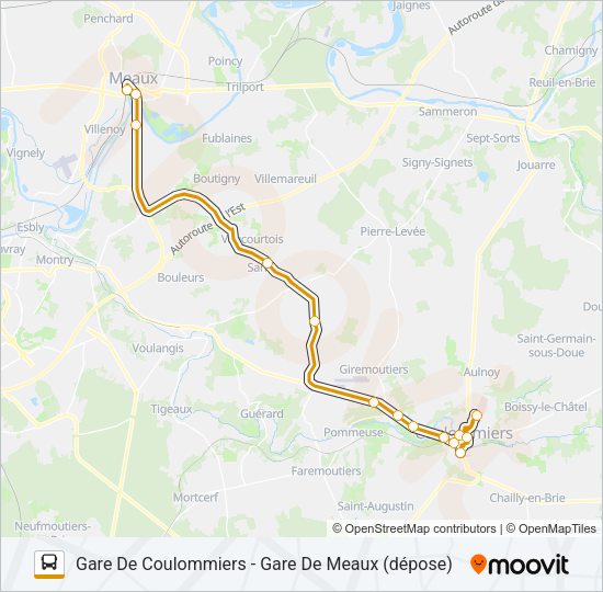 03A(2403) Bus Line Map
