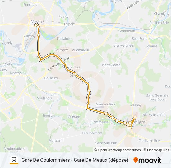 03A(2403) Bus Line Map