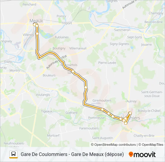 03A(2403) Bus Line Map