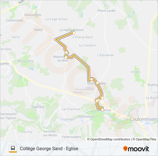 03C(2456) Bus Line Map
