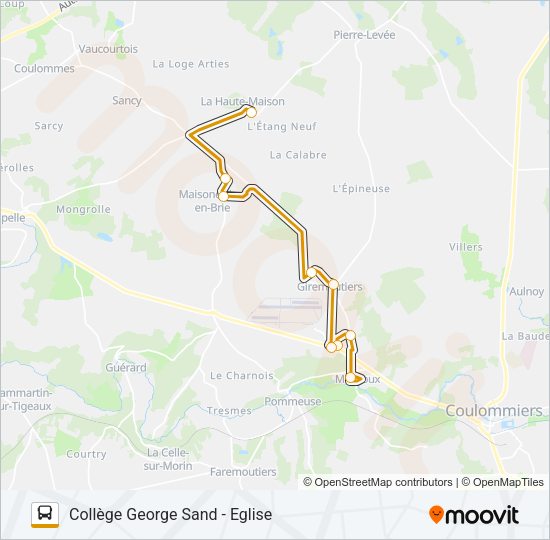 03C(2456) Bus Line Map