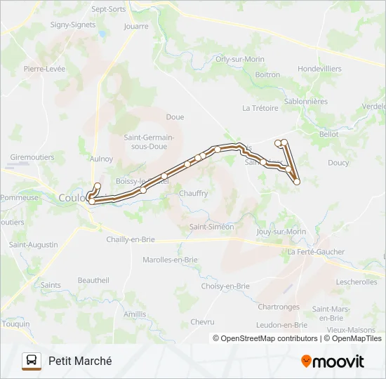 09A(2457) Bus Line Map