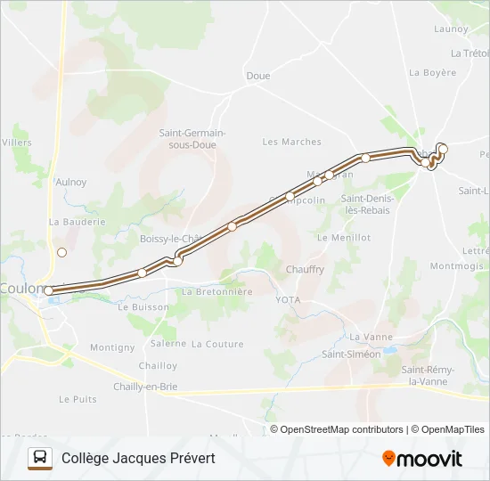 09A(2457) Bus Line Map
