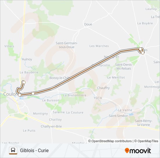 09A(2457) Bus Line Map