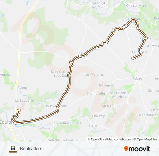 09B(2458) Bus Line Map