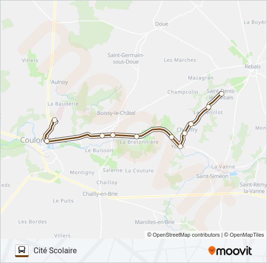 09C(2459) Bus Line Map
