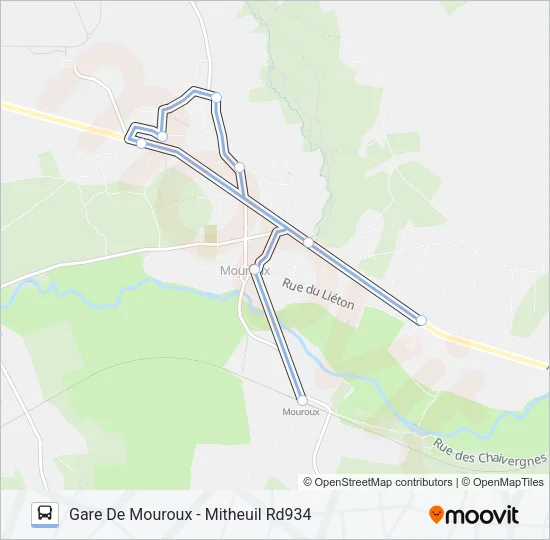 12A(2415) Bus Line Map