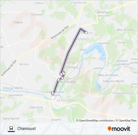 31 (2418) Bus Line Map