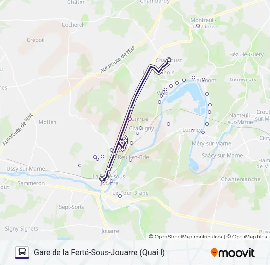 31 (2418) Bus Line Map