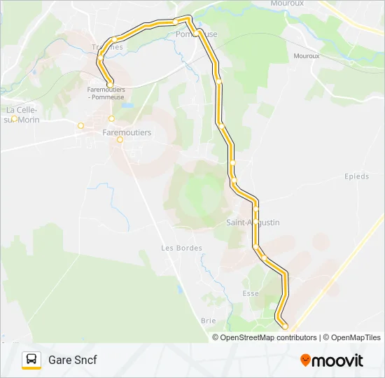 31A(2419) Bus Line Map