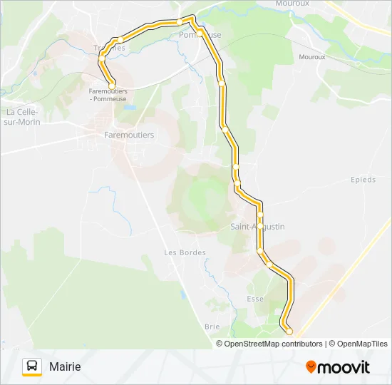 31A(2419) Bus Line Map