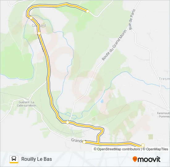 31B(2472) Bus Line Map