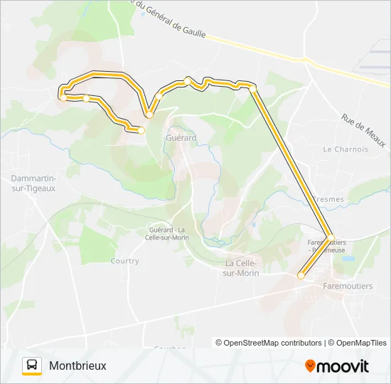 31B(2472) Bus Line Map