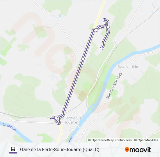 31S(2481) Bus Line Map