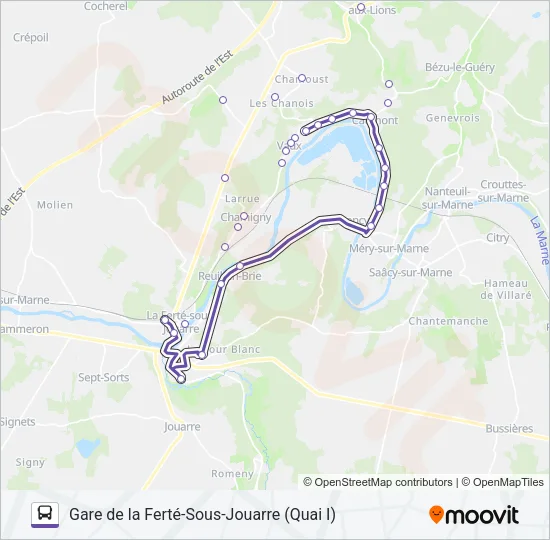 31S(2481) Bus Line Map