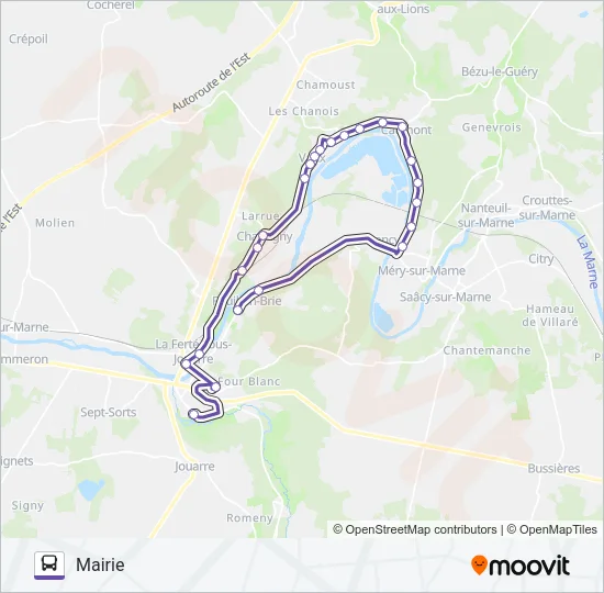 31S(2481) Bus Line Map