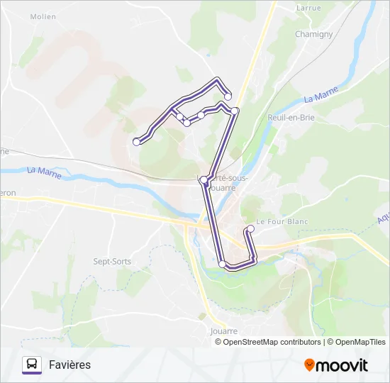 31S(2481) Bus Line Map