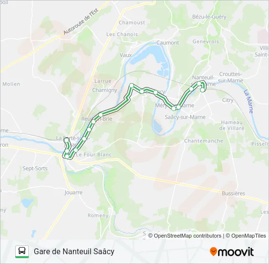 32 (2420) Bus Line Map