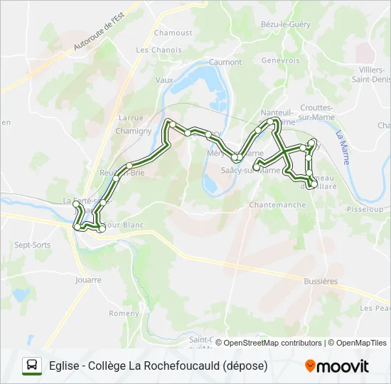 32S(2482) Bus Line Map