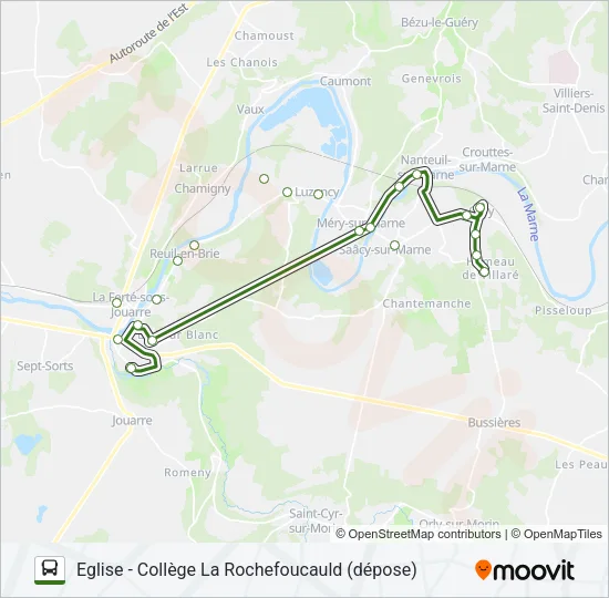 32S(2482) Bus Line Map