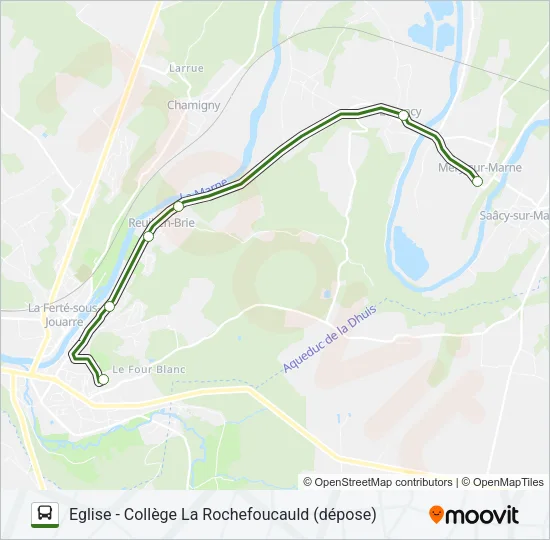 32S(2482) Bus Line Map