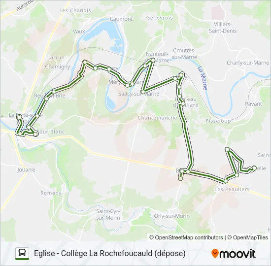 32S(2482) Bus Line Map