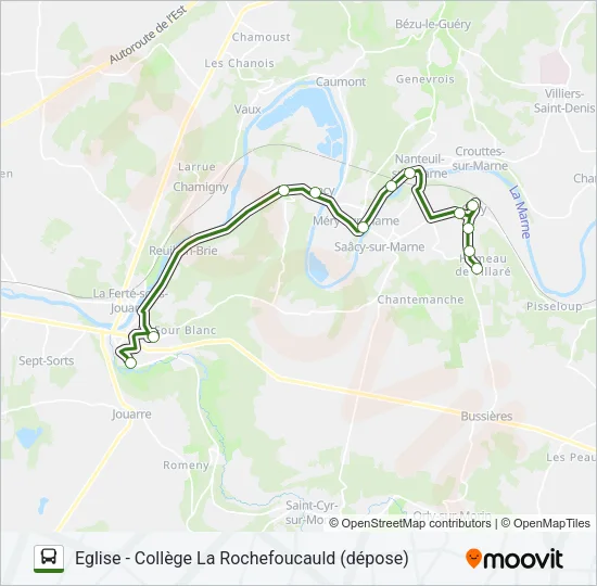 32S(2482) Bus Line Map